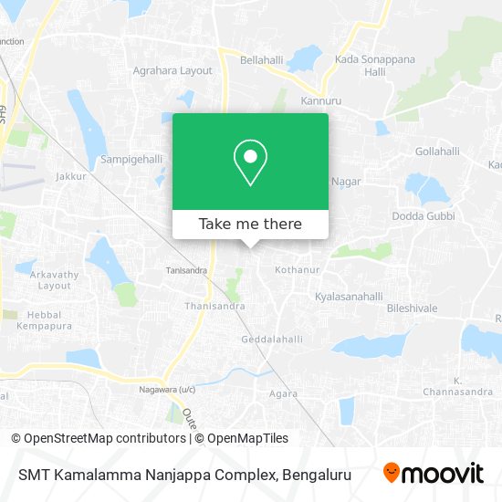 SMT Kamalamma Nanjappa Complex map