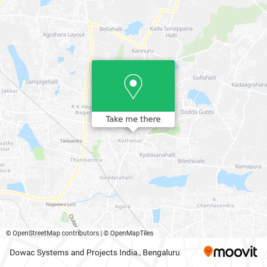 Dowac Systems and Projects India. map