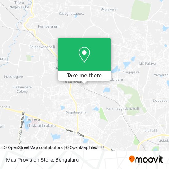 Mas Provision Store map