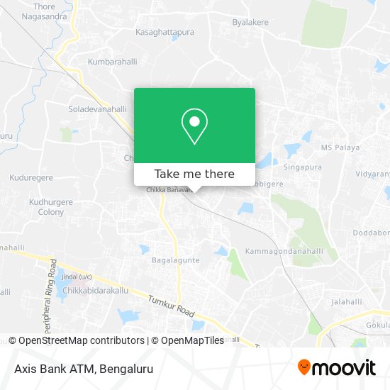 Axis Bank ATM map