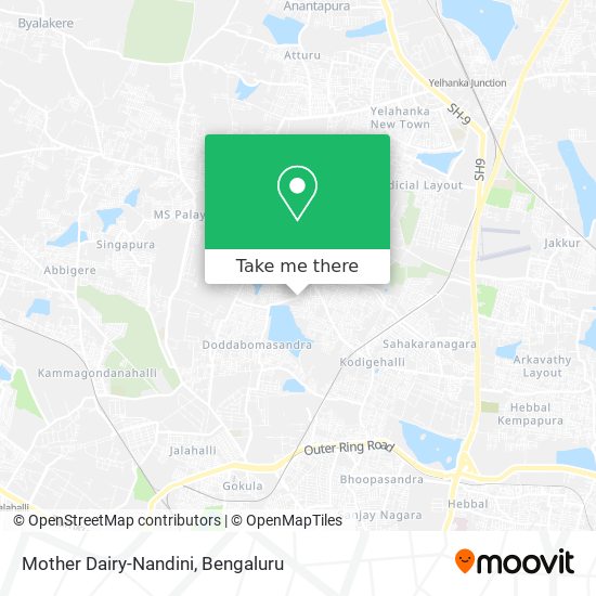 Mother Dairy-Nandini map