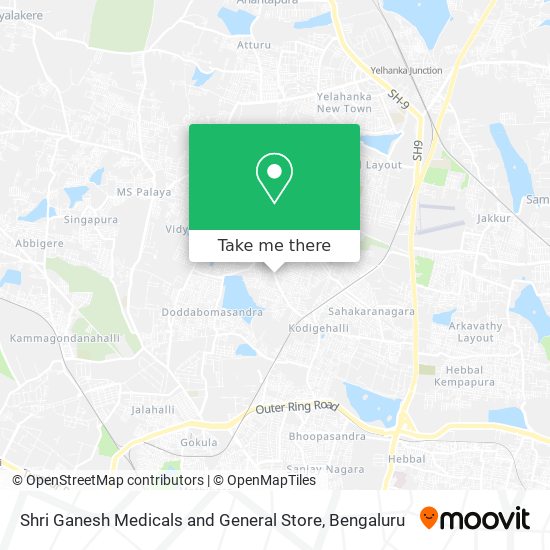 Shri Ganesh Medicals and General Store map