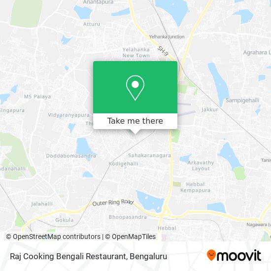 Raj Cooking Bengali Restaurant map