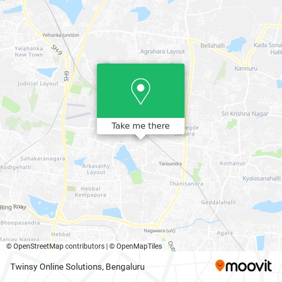 Twinsy Online Solutions map