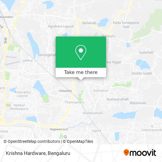 Krishna Hardware map