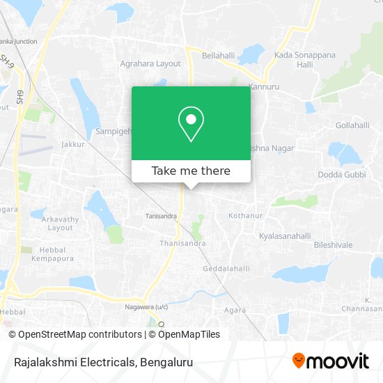 Rajalakshmi Electricals map