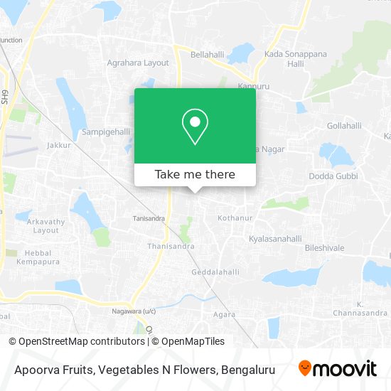 Apoorva Fruits, Vegetables N Flowers map