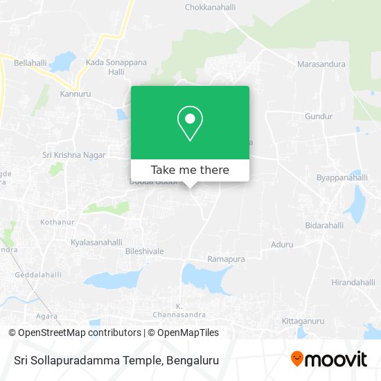 Sri Sollapuradamma Temple map