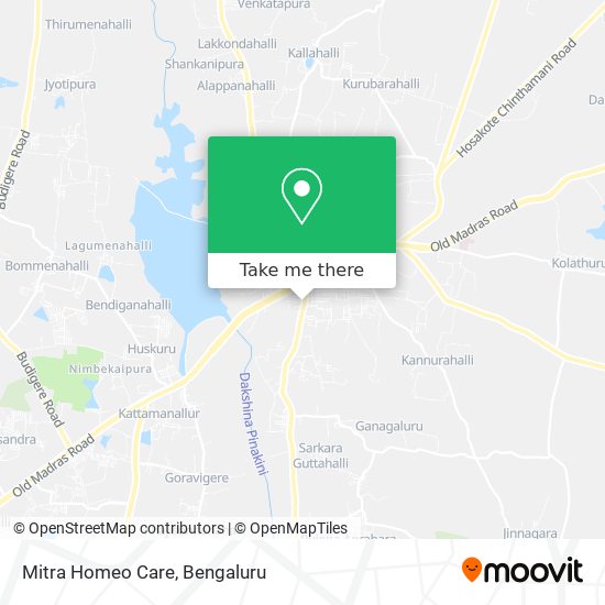 Mitra Homeo Care map