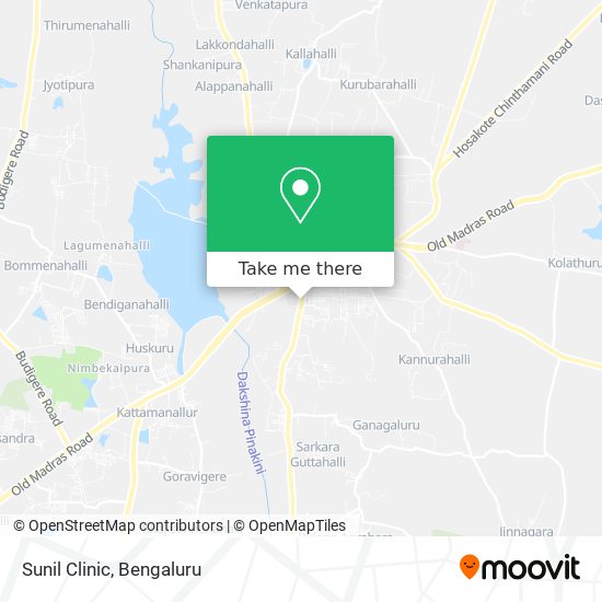 Sunil Clinic map