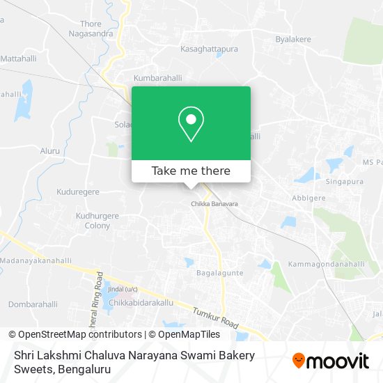 Shri Lakshmi Chaluva Narayana Swami Bakery Sweets map