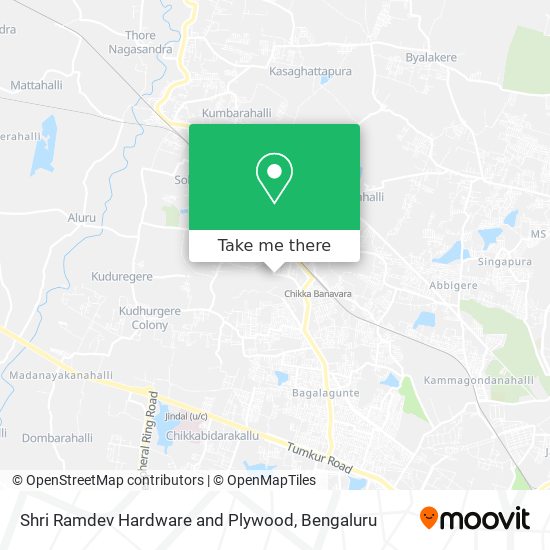 Shri Ramdev Hardware and Plywood map