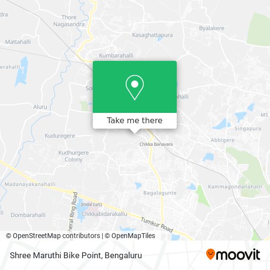 Shree Maruthi Bike Point map