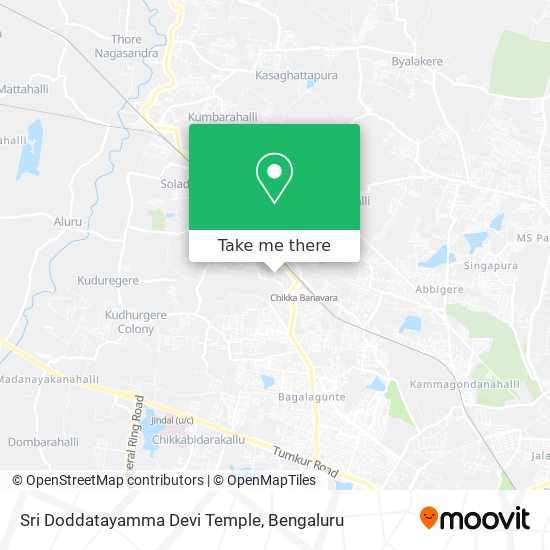 Sri Doddatayamma Devi Temple map