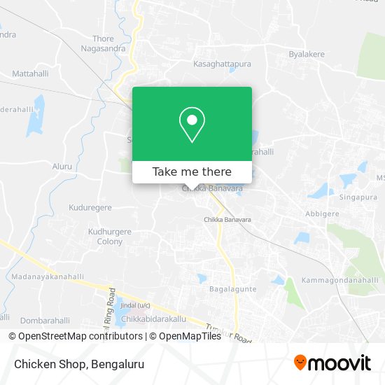 Chicken Shop map