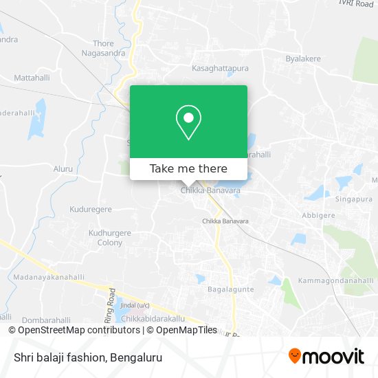 Shri balaji fashion map