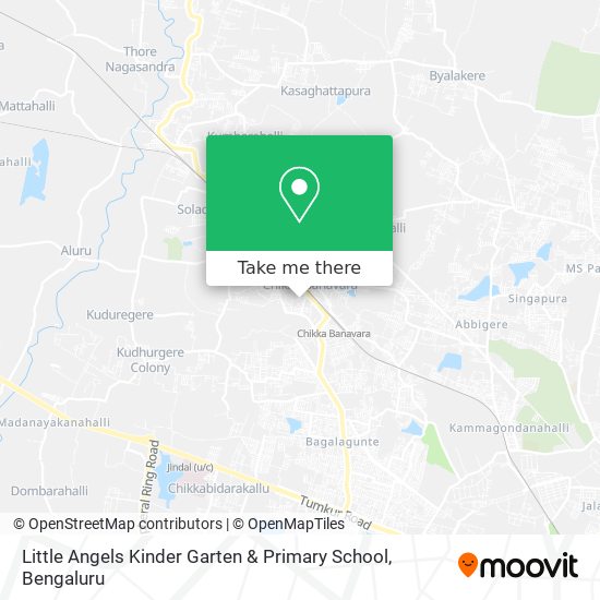 Little Angels Kinder Garten & Primary School map