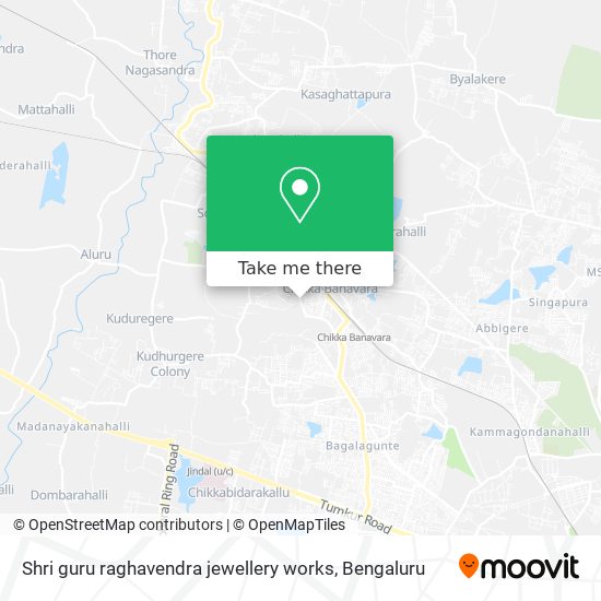 Shri guru raghavendra jewellery works map