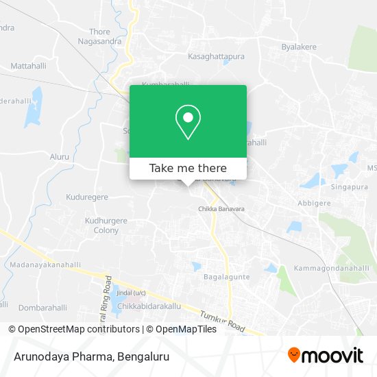 Arunodaya Pharma map