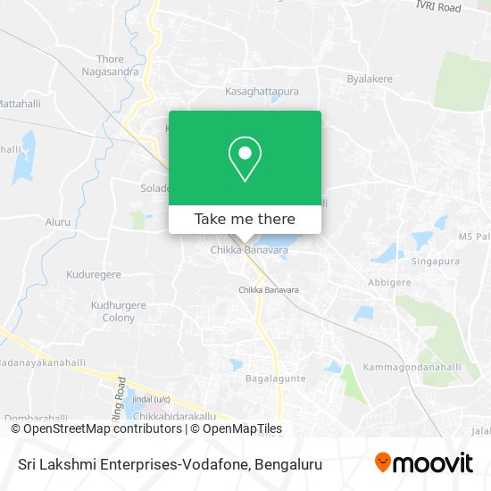 Sri Lakshmi Enterprises-Vodafone map