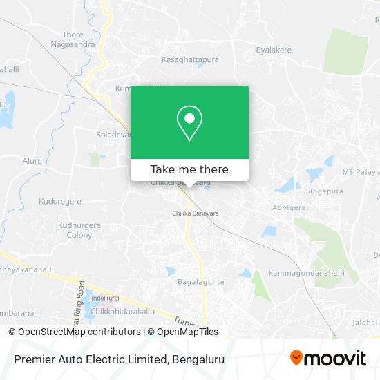 Premier Auto Electric Limited map