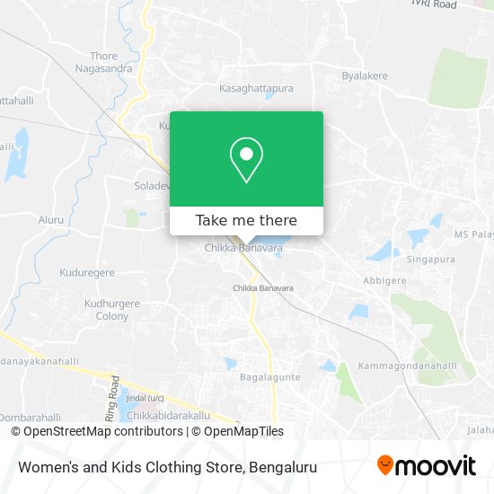 Women's and Kids Clothing Store map