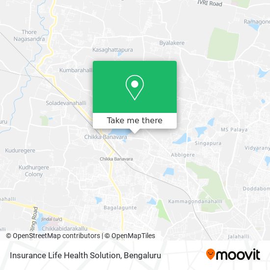 Insurance Life Health Solution map