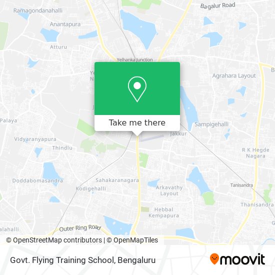 Govt. Flying Training School map