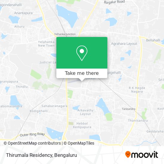 Thirumala Residency map