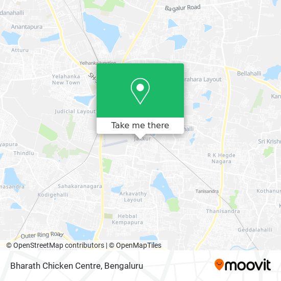 Bharath Chicken Centre map