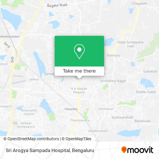 Sri Arogya Sampada Hospital map