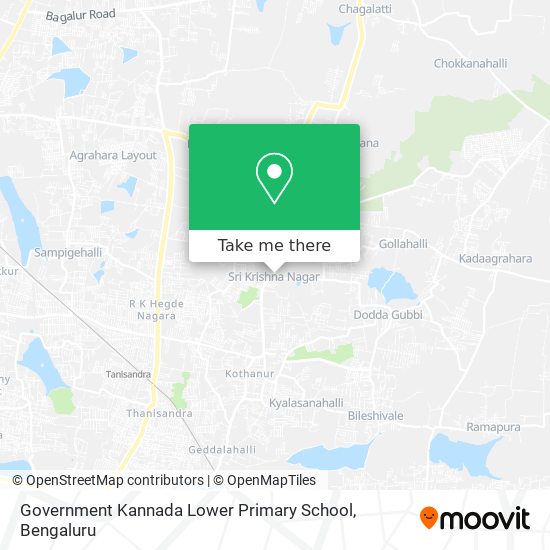 Government Kannada Lower Primary School map