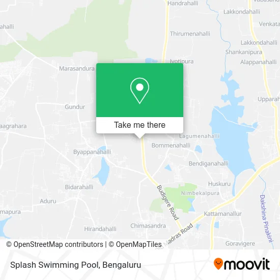 Splash Swimming Pool map