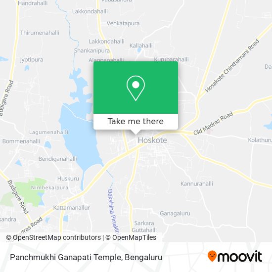 Panchmukhi Ganapati Temple map