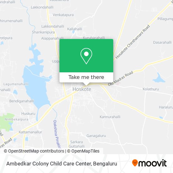 Ambedkar Colony Child Care Center map