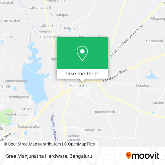 Sree Manjunatha Hardware map