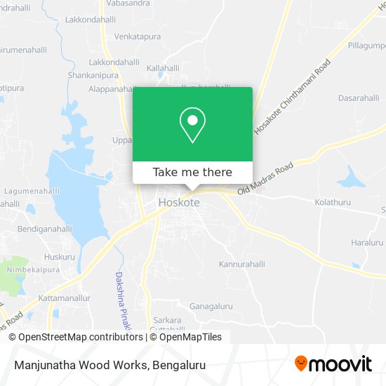 Manjunatha Wood Works map