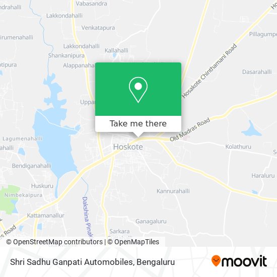 Shri Sadhu Ganpati Automobiles map