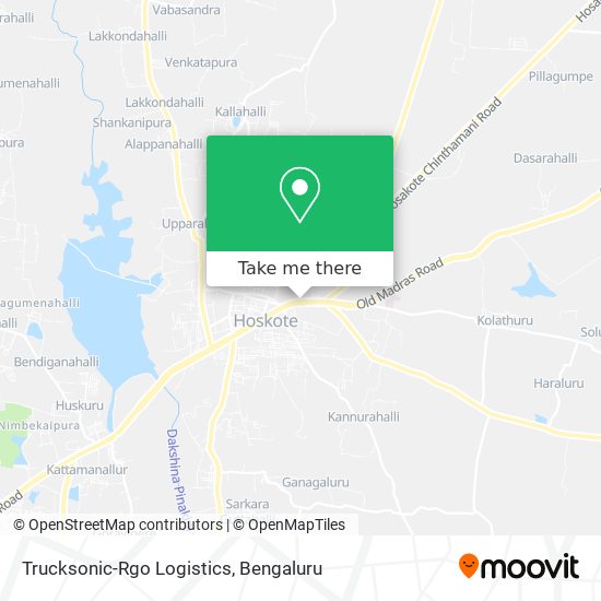 Trucksonic-Rgo Logistics map