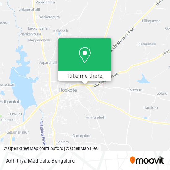 Adhithya Medicals map