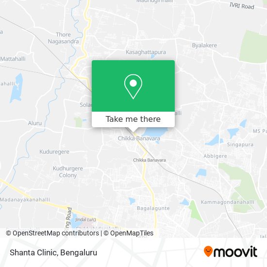 Shanta Clinic map