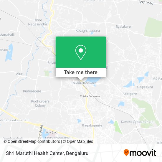 Shri Maruthi Health Center map