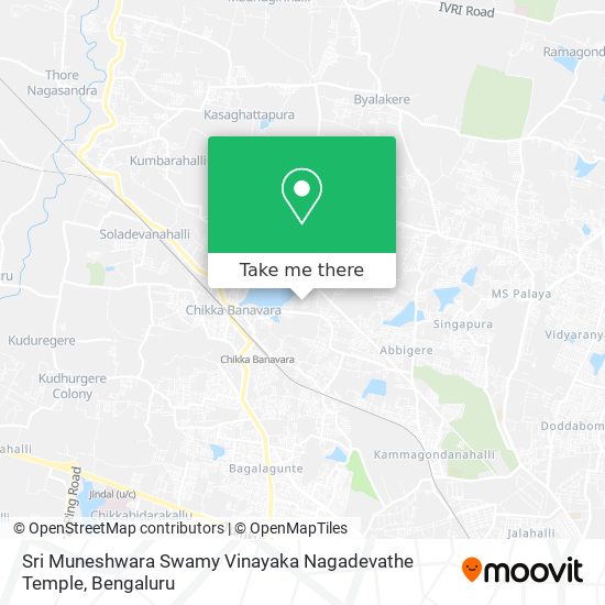 Sri Muneshwara Swamy Vinayaka Nagadevathe Temple map