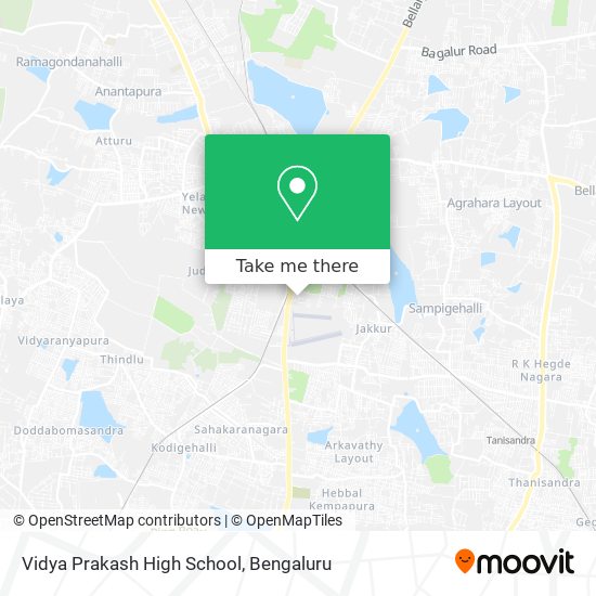 Vidya Prakash High School map