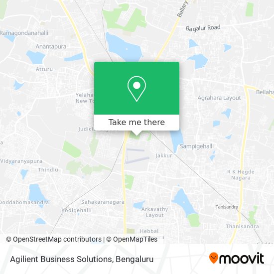 Agilient Business Solutions map