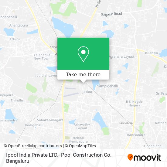 Ipool India Private LTD.- Pool Construction Co. map