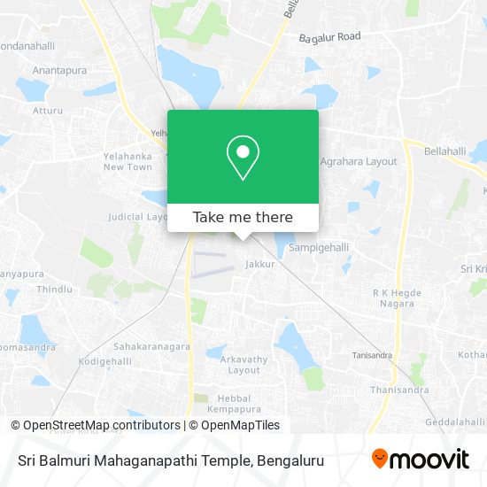 Sri Balmuri Mahaganapathi Temple map