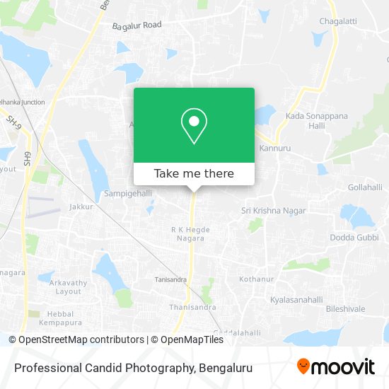 Professional Candid Photography map