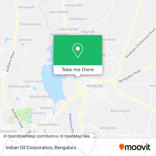 Indian Oil Corporation map