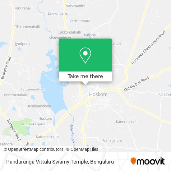 Panduranga Vittala Swamy Temple map